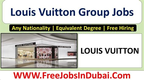 louis vuitton job offers|louis vuitton job vacancies.